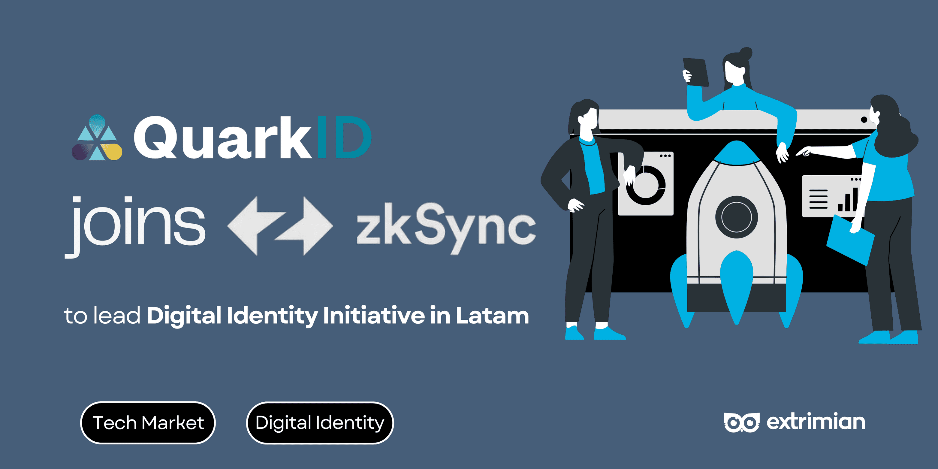 QuarkID and ZkSync Partnership for Digital Identity in Latam