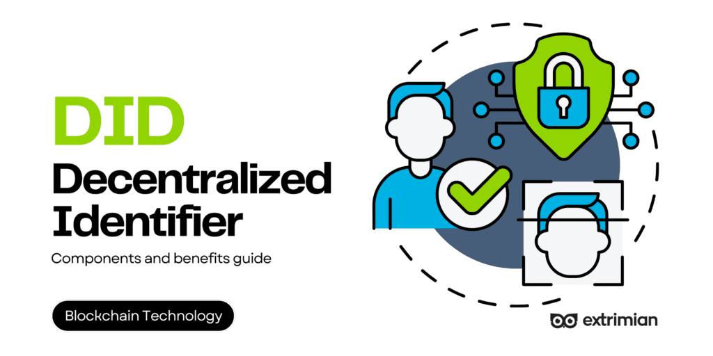 A visual representation of Decentralized Identifier (DID) components, highlighting their interconnectedness and benefits.