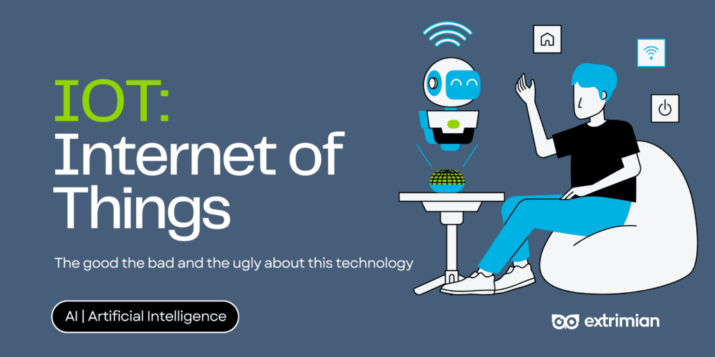 Interconnected devices within a modern home, showcasing the potential of the Internet of Things (IoT).